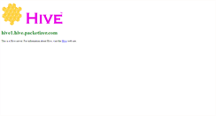 Desktop Screenshot of hive1.hive.packetizer.com